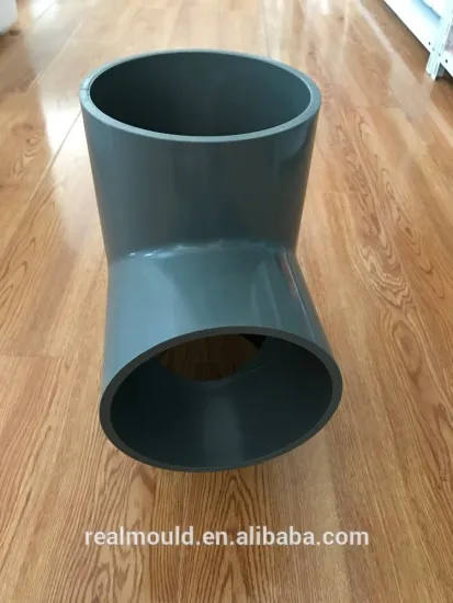 2017 China Best Service High Quality Plastic A Large Pipe Fitting PVC Tee Tubes Moulds
