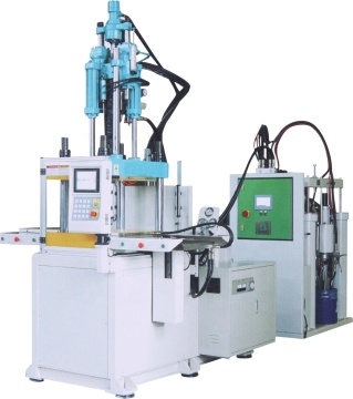 CE Certified Vertical Automatic Sex Toy Making Machine for Silicone Toys Injection Molding