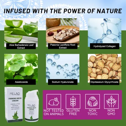 Whitening Effective Neck Firming Cream For Black Neck