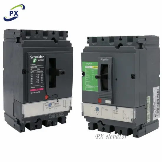 NSX Series MCCB Electrical Protector Switches for Elevator Leakage Protection (16A-100A) 3P/4P