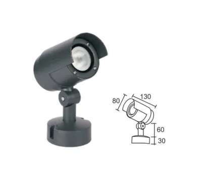 10W LED Landscape Lighting: Waterproof Spotlights for Walls, Trees, and Flags