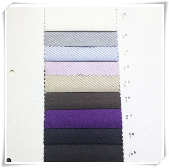 good price polyester cotton twill fabric for shirt