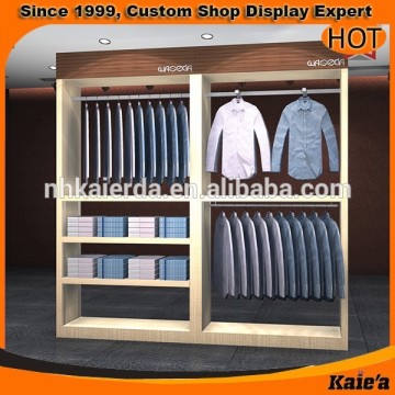 Customized menswear clothing shop interior design