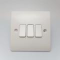 bakelite wall light switch socket 3 gang