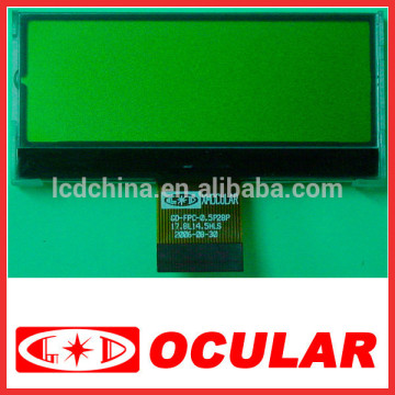 122*32 Graphic Yellow-Green STN LCD Display COG Module LCM