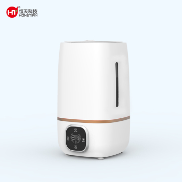 HONETIAN 8 timer remoter control LED display night light 4.0L capacity custom colors indoor plastics cool mist humidifier