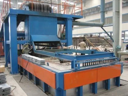 Steel wire gas internal heating type galvanizing furnace
