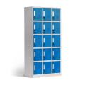 Metal Small Cube 15 Doors Clothes Storage Locker