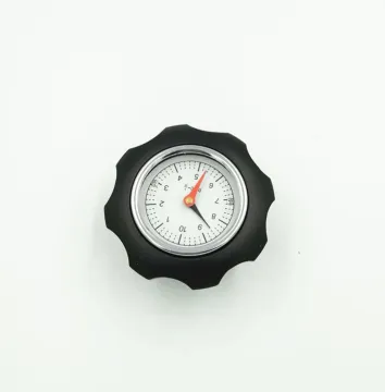 Aluminium knob gravity position indicator