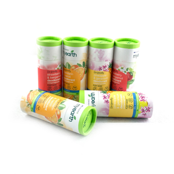 Tube de papier kraft à lèvres respectueux de l'environnement