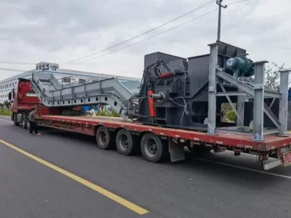 PSX metal recycling cruhsing line for steel mill