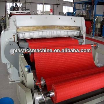 PVC floor mat laminating machine/production line