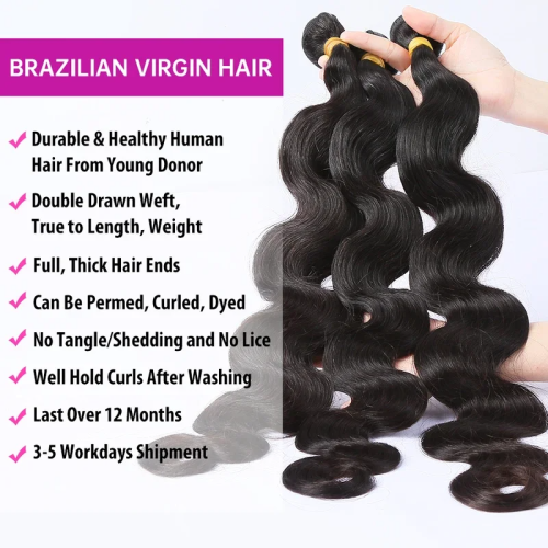 Indian Remy Body Wave 28 30 36 pulgadas Virgen cruda sin procesar 100% Human Hair Wavy Extensions 1 3 4 Bundles Deal for Women