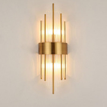 Moderne LED -Kristallwandleuchten für Wohnzimmer, Bett, Esszimmer, Gang, Treppe