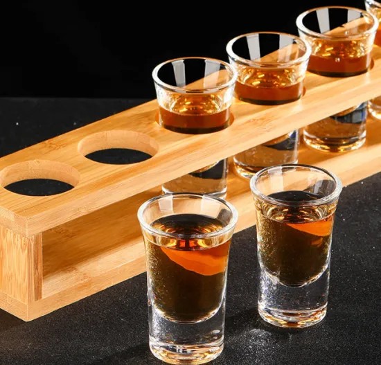 Thicken Bottom Shot glasses custom logo for party