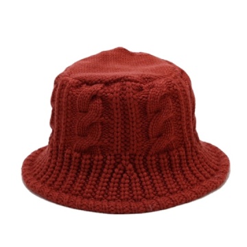 Korean Style Vintage Women's Autumn-Winter Fisherman Knit Wool Hat