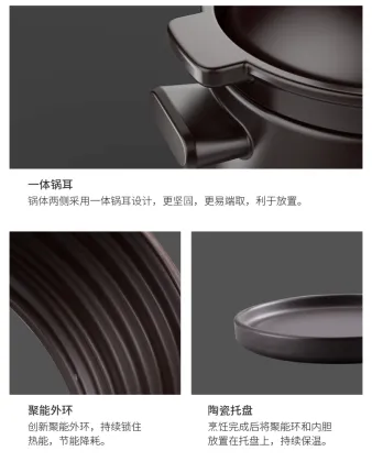 healthy ceramic pot ceramic casserole stew pot