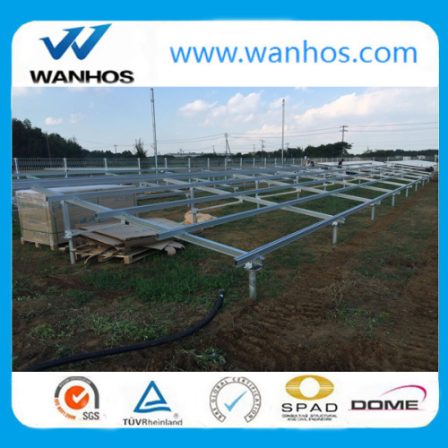 Aluminium Solar Panel Ground Mounting Structure