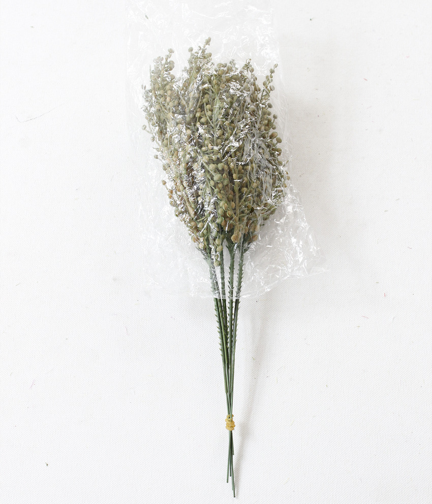 5PCS DIY Handmade Artificial Plastic Grass Wheat Plant Bouquet Home Hotel Party Decoration