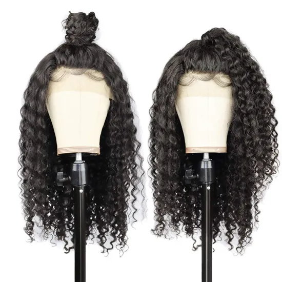 Full Frontal Baby 100% Fringe Free Shipping Lace Front Human Hair Wig Lace Frontal Wig Human Hair