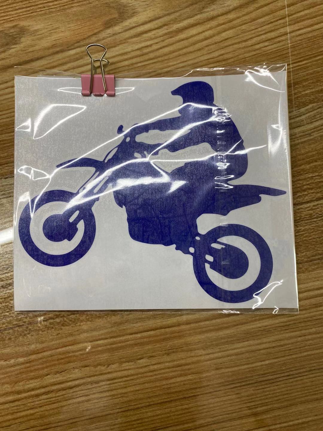 Car window truck outdoor sticker simple dirtbike dirt rider jumps rider Car Accessories