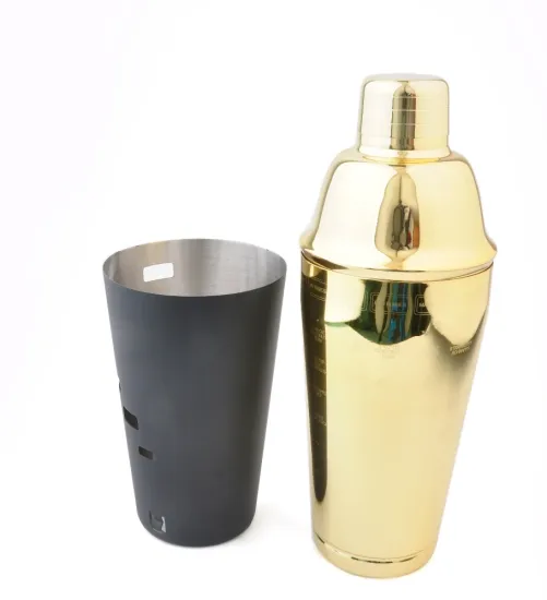 Top Quality Stainless steel bar shaker special copper cocktail shaker wholesale