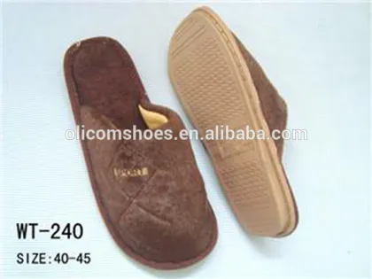 Cheap Brand Men Indoor Slippers, Nude Men Winter Indoor Slippers, China Men Fuzzy Indoor Slippers