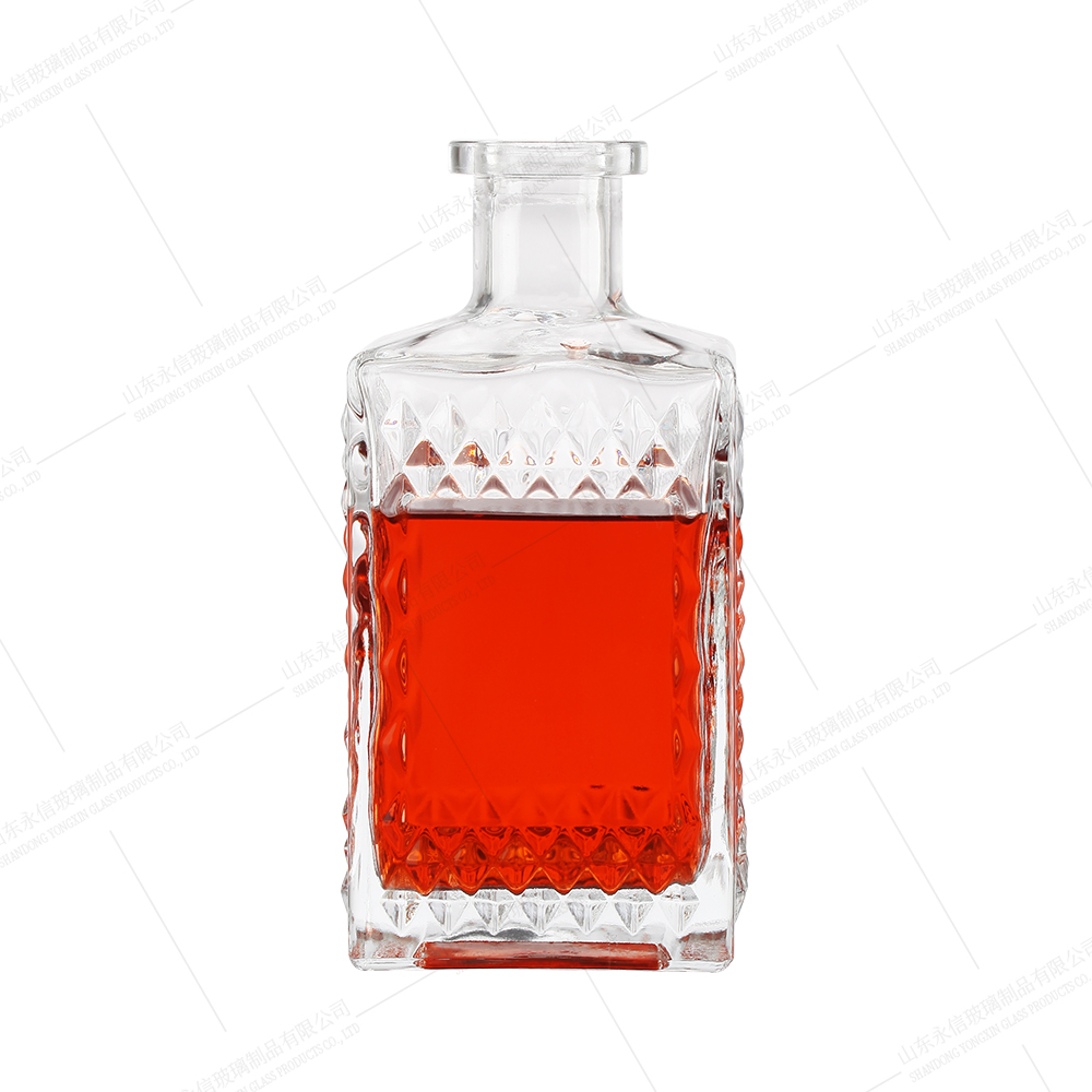 Customizable glass champagne bottle sourcing