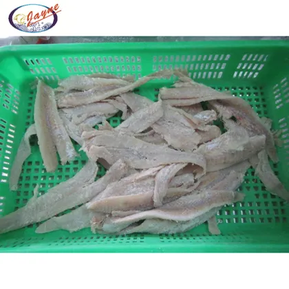 Top selling seafood 2020 apo seafood dried salted alaska pollock fillet detail