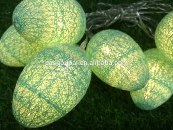 Blue Christmas 5cm contoon ball string light 10led Battery Operated LED decoration lights