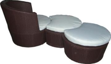 Rattan sofa chair set/ Outdoor rattan sofa chair