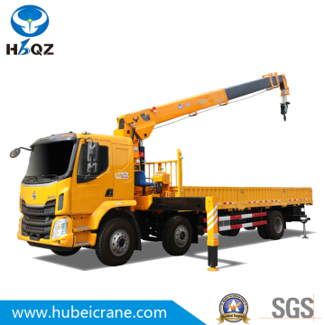 HBQZ ISO Certificate Hydraulic Telescopic Boom Lorry Truck Mounted Crane