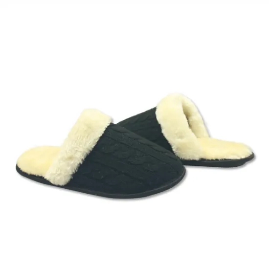 warm furry indoor house slippers for adults