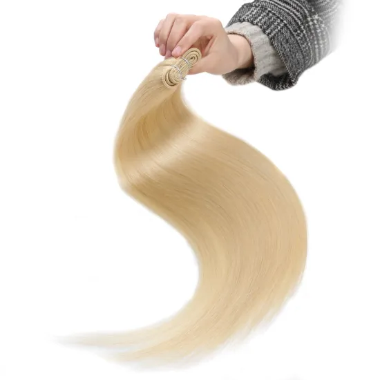 Wholesale unprocessed 10a raw cuticle aligned virgin hair extensions full bundle platinum 613 blonde human hair weave weft
