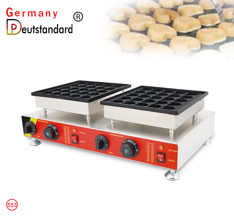 Poffertjes-Grillpfannkuchen in Herzform mit 50 Löchern