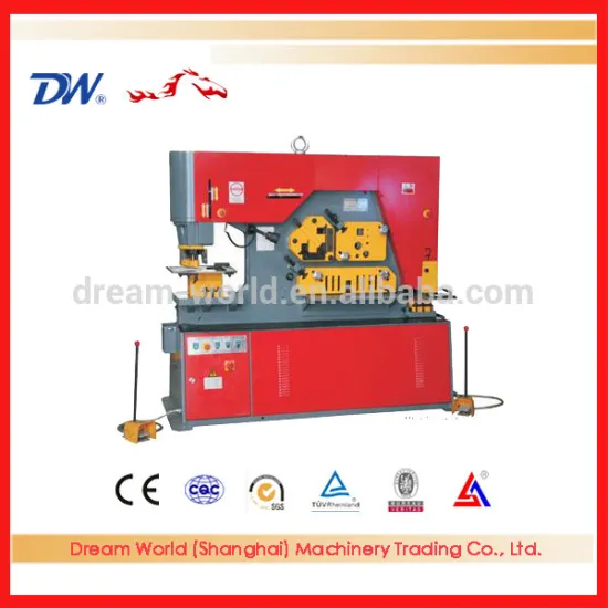 Anhui manufacturer 'SLMT' Brand Q35Y high quality hydraulic ironworker shearing and punching machine 2016 best sell