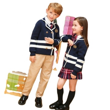 AOSHI School uniform primary school uniform fabrics kids school uniforms