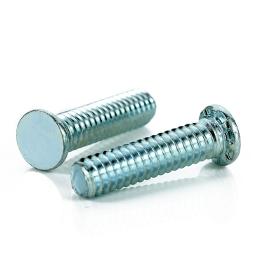 Flush Head Pressure riveting screw with tooth M8