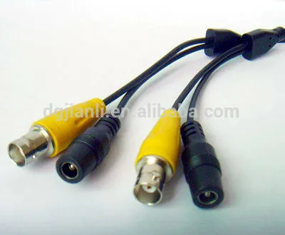BNC RCA video and audio transmission cable