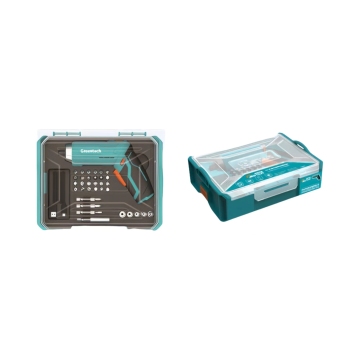 المورد الذهبي Universal Cordless Electric Set مع قطع غيار السيارة ومحول USB
