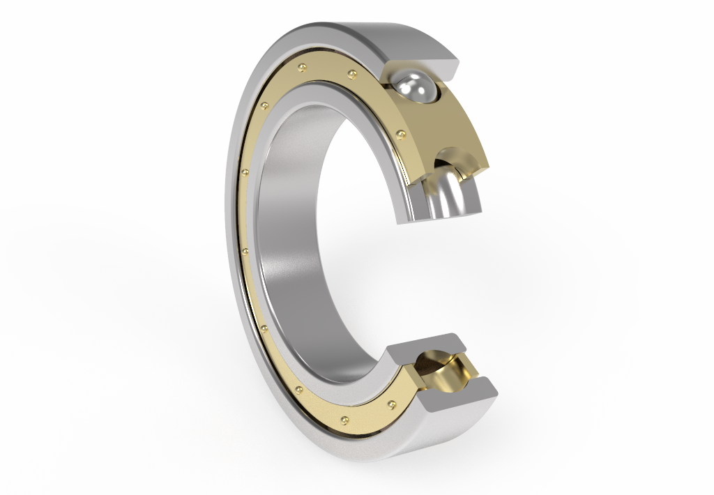 بلبرینگ شیار عمیق تک ردیفی