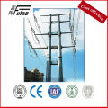 169KV Electric Transmission Steel Power Poles