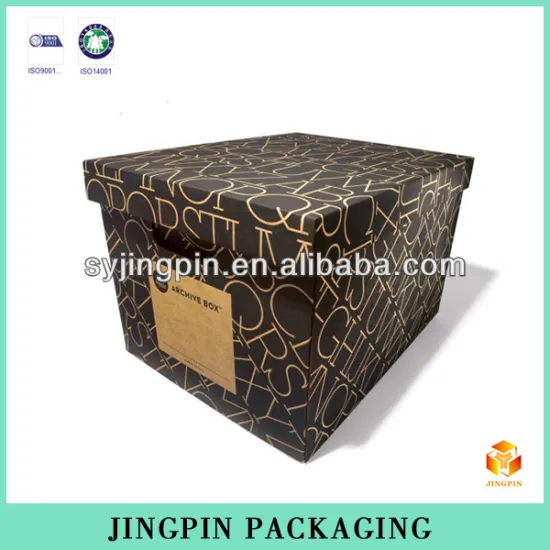 customized big cardboard packaging box