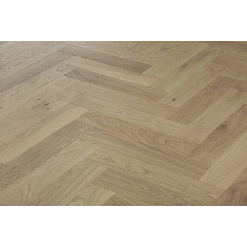 Herringbone Oak Floors Light Color Engineered Wood Flooring