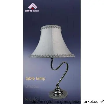 Fabric table lamp shade