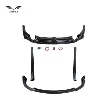 Yofer Mazda3 Front Rear Bumpers Lip Splitter Diffuser Side Skirts Body Kit Accessories