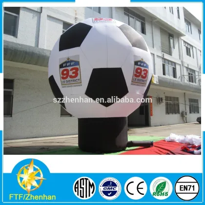 inflatable ground white balloons /helium lighting balloons