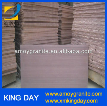 Natural purple wooden sandstone