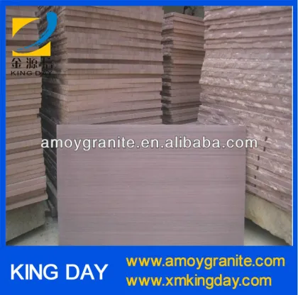 Natural purple wooden sandstone