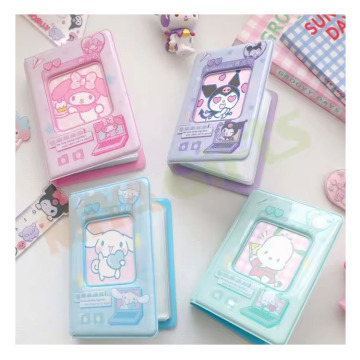 Custom Kpop Photo Album and Photocard Holder - 3 Inch Mini Square Cartoon Storage